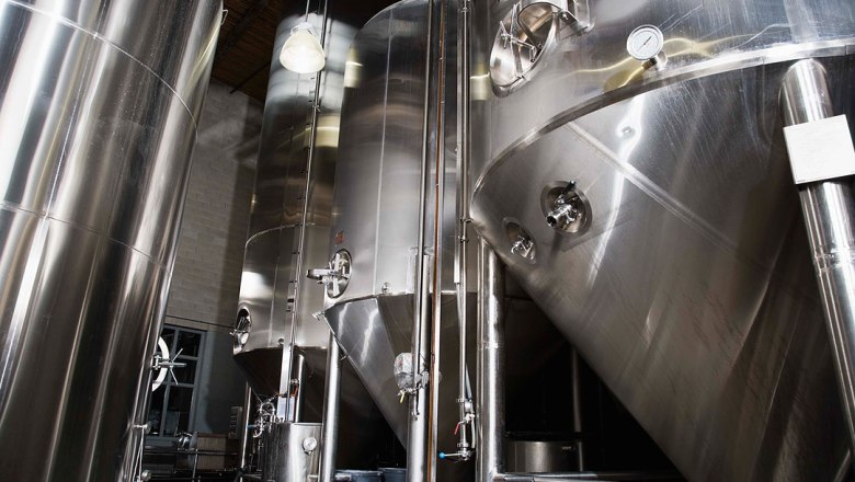 Fermentation tanks, © Doks Brewery Fermentation tanks, © Doks Brewery
