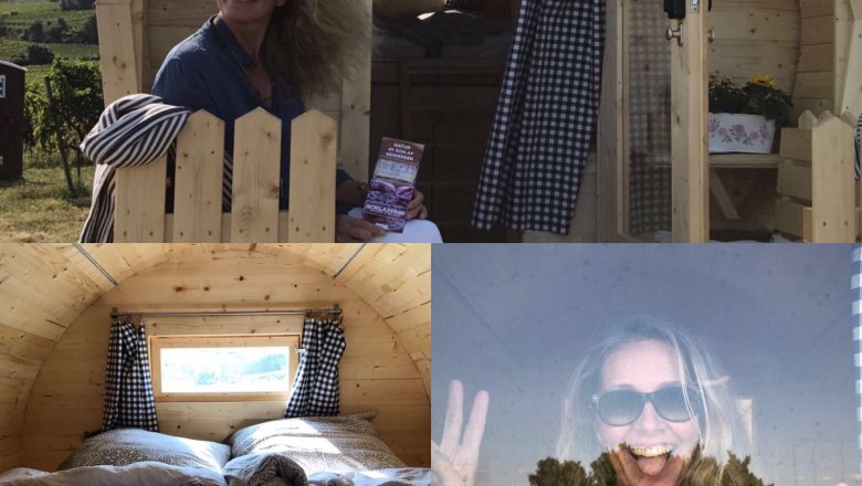 Sleeping barrel on tour, © Christoph Rahofer Sleeping barrel on tour, © Christoph Rahofer