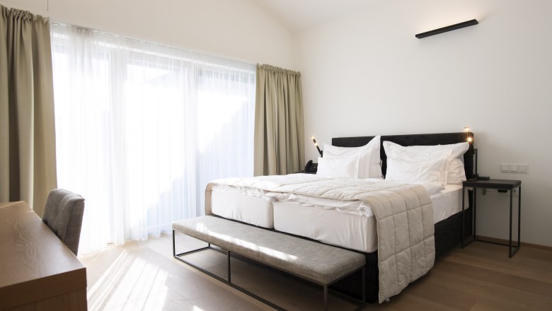 Hotelzimmer Bett, © Mörwald Hotelzimmer Bett, © Mörwald