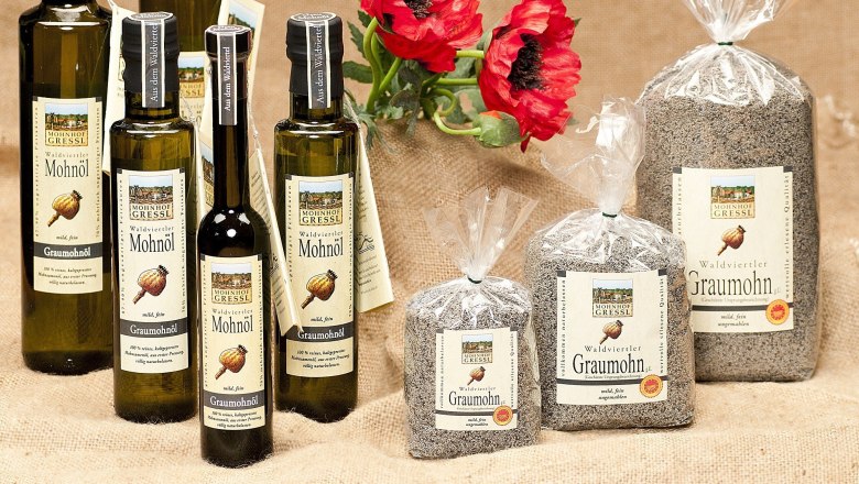 Poppy seed products, © Waldviertler Mohnhof Poppy seed products, © Waldviertler Mohnhof