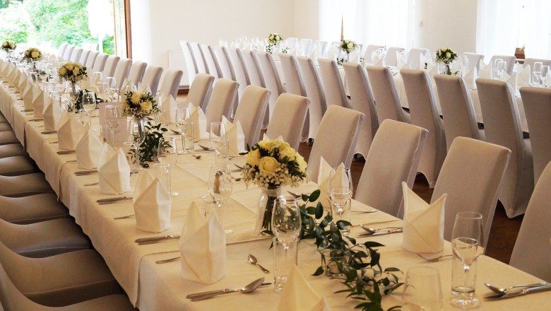 Event hall, © Schlossschenke Event hall, © Schlossschenke