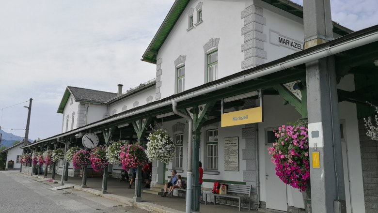 Bahnhof Mariazell, © Roman Zöchlinger Bahnhof Mariazell, © Roman Zöchlinger