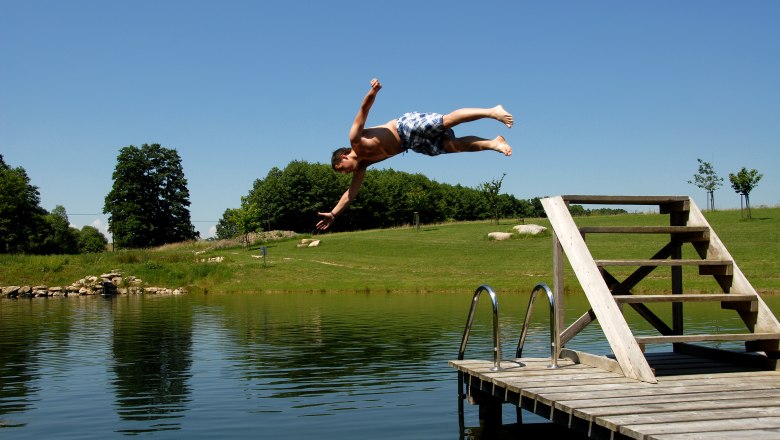 Swimming pond, © privat Swimming pond, © privat