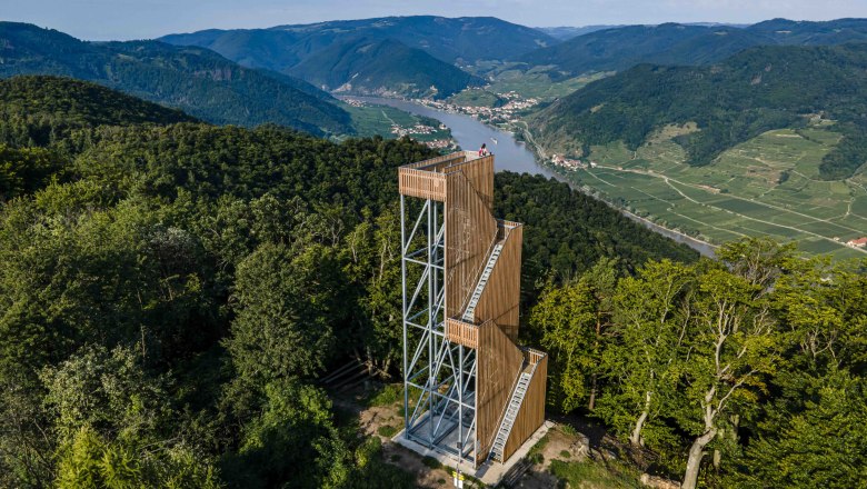 Drohnenaufnahme von der Seekopf-Warte, © Robert Herbst Drohnenaufnahme von der Seekopf-Warte, © Robert Herbst
