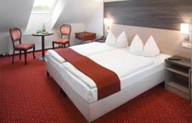 Double room Hotel Marc Aurel, Petronell-Carnuntum, © Arion Hotel Gruppe Double room Hotel Marc Aurel, Petronell-Carnuntum, © Arion Hotel Gruppe