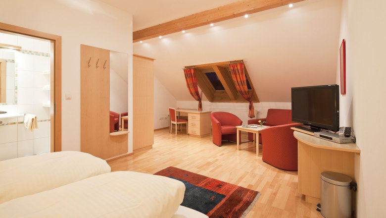 Room example in the Berger guest house, © Familie Berger Room example in the Berger guest house, © Familie Berger