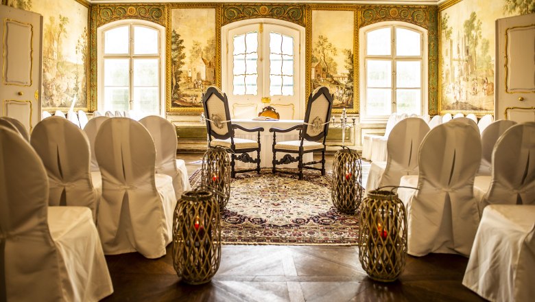 State Hall in Schloss Luberegg, © Franz Gleiß State Hall in Schloss Luberegg, © Franz Gleiß