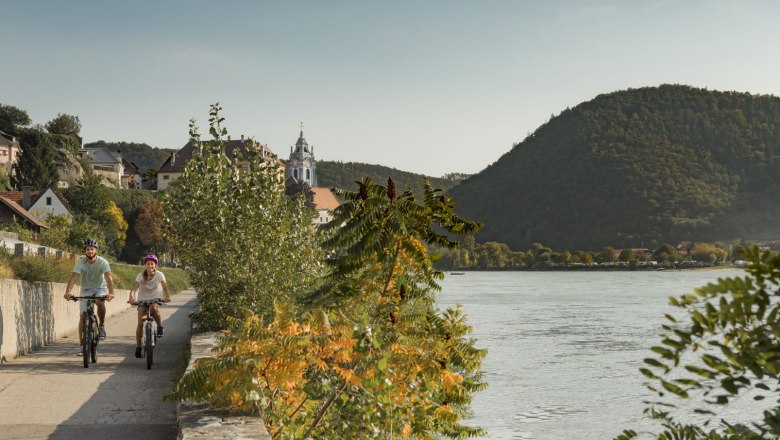 Dunajská cyklistická cesta je jednou z najkrajších cyklotrás v Európe., © Niederösterreich-Werbung/schwarz-koenig.at