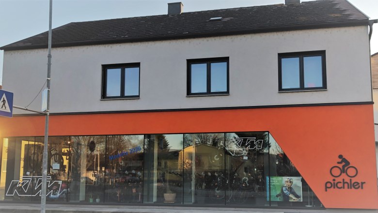 Fahrrad Pichler in Pöchlarn-exterior view, © Donau NÖ Tourismus GmbH Fahrrad Pichler in Pöchlarn-exterior view, © Donau NÖ Tourismus GmbH