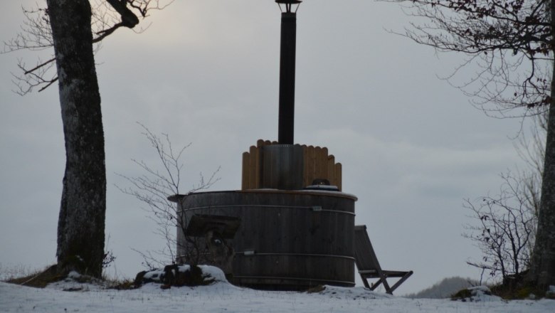 Vacation home Hinterbreiteneben in white splendor, © Johannes Hoyos Vacation home Hinterbreiteneben in white splendor, © Johannes Hoyos