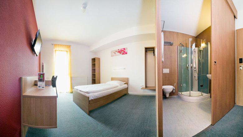 Panorama single room, © Cleverhotel GmbH Panorama single room, © Cleverhotel GmbH