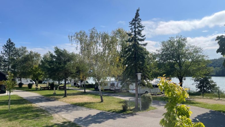 Sunny pitches, © Camping Marbach Sunny pitches, © Camping Marbach