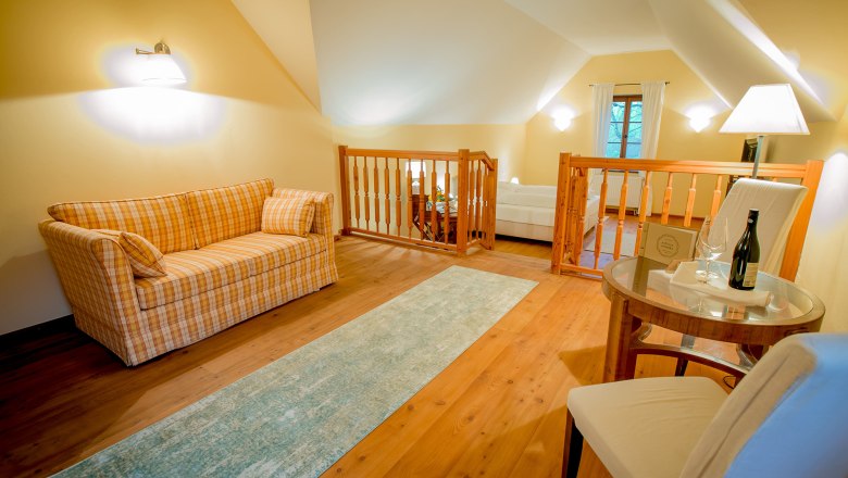 Deluxe double room with garden view, © Schlossschenke Deluxe double room with garden view, © Schlossschenke