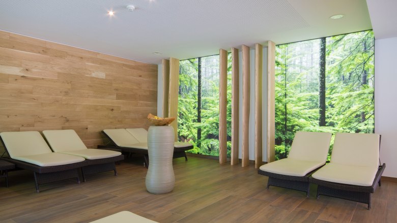 Forest relaxation room, © Schlosspark/mesonic Forest relaxation room, © Schlosspark/mesonic