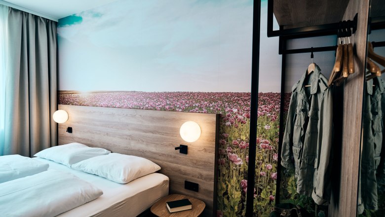 Standard double room, © I'm Inn Zwettl, Fotograf Patrick Weichmann Standard double room, © I'm Inn Zwettl, Fotograf Patrick Weichmann