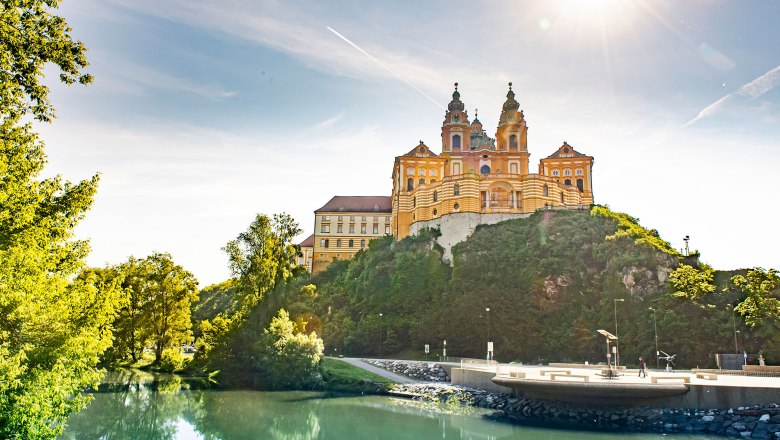 Melk Abbey in spring, © Robert Herbst Melk Abbey in spring, © Robert Herbst