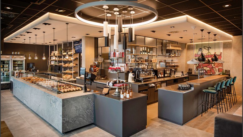 The bakery offers delicacies to take away, © Haubis GmbH The bakery offers delicacies to take away, © Haubis GmbH