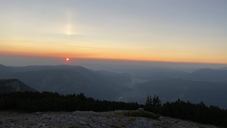 Sonnenaufgang Jakobskogel, © Wiener Alpen Sonnenaufgang Jakobskogel, © Wiener Alpen