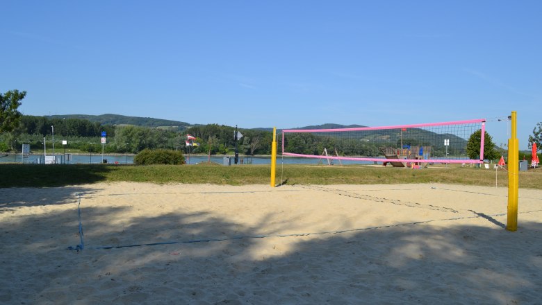 Beach volleyball court, © Stadtgemeinde Korneuburg Beach volleyball court, © Stadtgemeinde Korneuburg