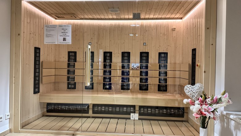 Infrarotkabine, © Hotel-Restaurant Liebnitzmühle Infrarotkabine, © Hotel-Restaurant Liebnitzmühle