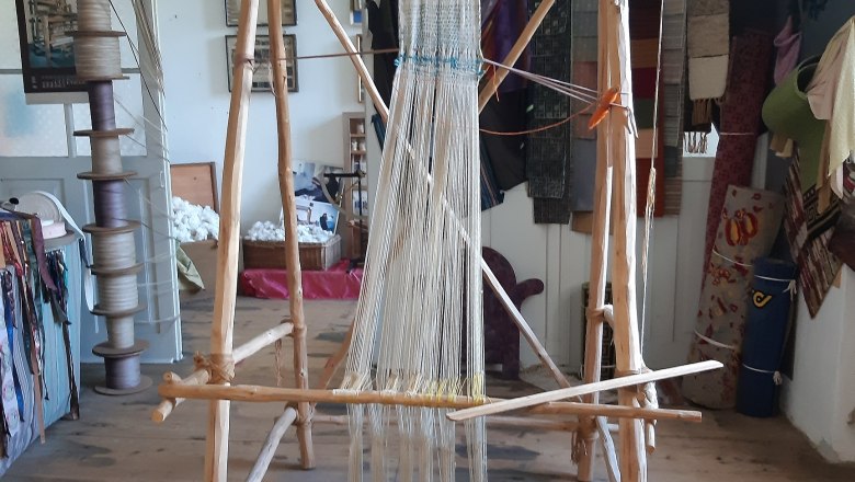 Stone Age loom, © Ulrike Pany Stone Age loom, © Ulrike Pany