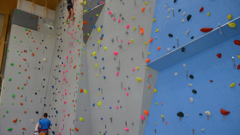 Indoor climbing hall, © Marktgemeinde Yspertal Indoor climbing hall, © Marktgemeinde Yspertal