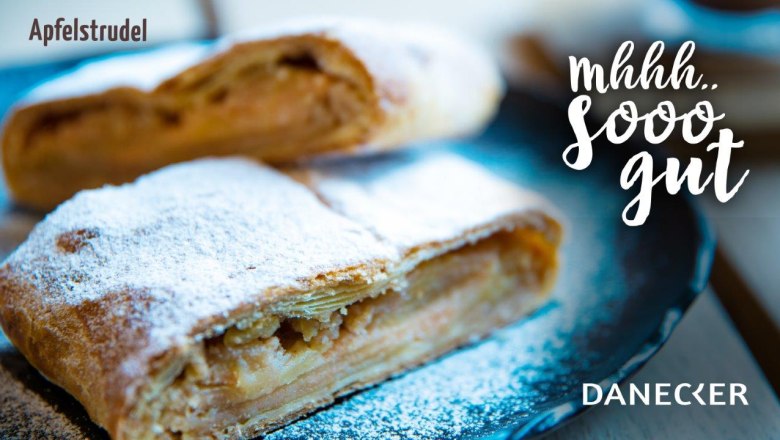 Apple strudel, Danecker bakery, © Hannes Bittner Apple strudel, Danecker bakery, © Hannes Bittner