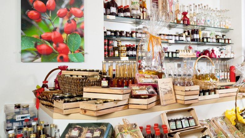 The Hetscherlshop offers many delicacies for the home., © Macher GmbH The Hetscherlshop offers many delicacies for the home., © Macher GmbH