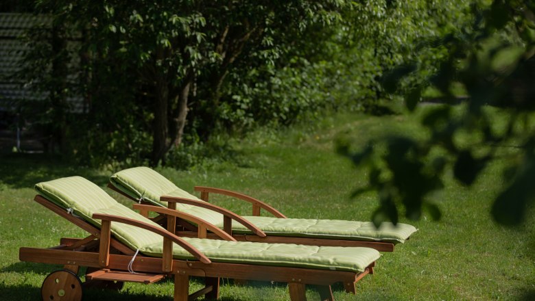 Sunbathing lawn, © Hotel-Restaurant Liebnitzmühle Sunbathing lawn, © Hotel-Restaurant Liebnitzmühle