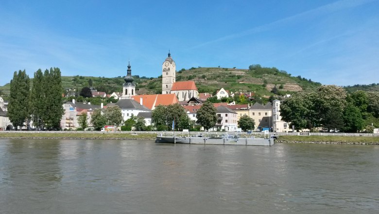 Krems boat trip landing stages, © Donau NÖ Tourismus BF Krems boat trip landing stages, © Donau NÖ Tourismus BF