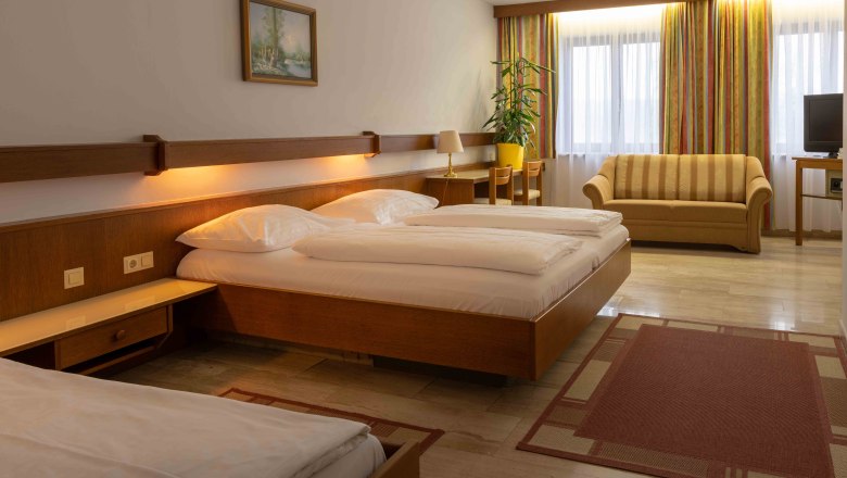 Triple room, © Hotel Anker Triple room, © Hotel Anker