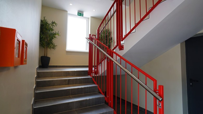 Schodiskový vstup, © Nava Motel Schodiskový vstup, © Nava Motel