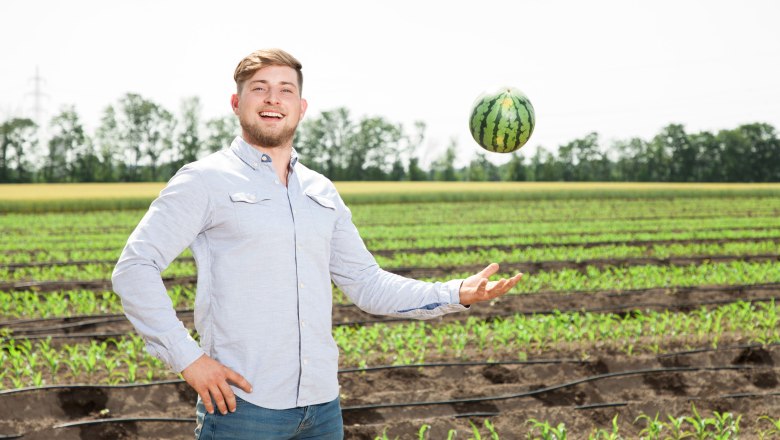 Lukas Windholz, Brucker Melonen, © LK NÖ Gerald Lechner Lukas Windholz, Brucker Melonen, © LK NÖ Gerald Lechner