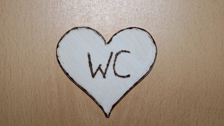 Guest toilet sign 4, © Gruber Claudia Guest toilet sign 4, © Gruber Claudia