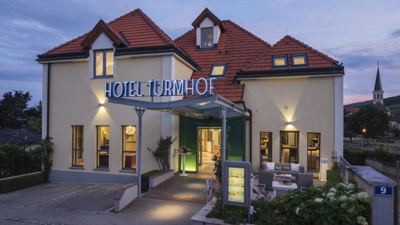 Front view of Hotel Turmhof, © Hotel Turmhof Front view of Hotel Turmhof, © Hotel Turmhof
