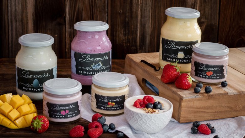 The yogurt range, © Viktoria Kornfeld The yogurt range, © Viktoria Kornfeld