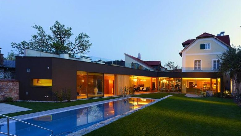 Garden at dusk, © Hotel Landhaus Moserhof Garden at dusk, © Hotel Landhaus Moserhof