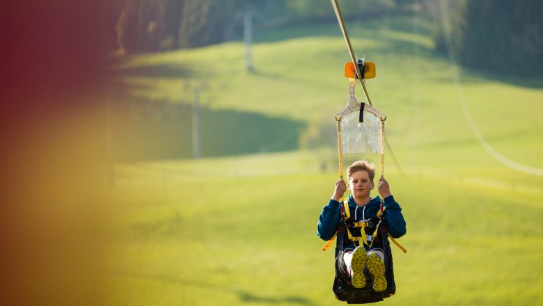 Vzneste sa do výšok na dráhe Zipline v Annabergu!, © Martin Fülöp Vzneste sa do výšok na dráhe Zipline v Annabergu!, © Martin Fülöp