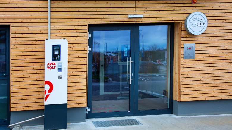 Charging terminal, © Avia Motel Zwettl Charging terminal, © Avia Motel Zwettl