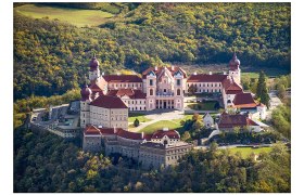 Aerial view of Goettweig Abbey, © Benediktinerstift Göttweig Aerial view of Goettweig Abbey, © Benediktinerstift Göttweig