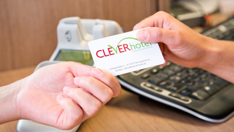 Room card, © Cleverhotel GmbH Room card, © Cleverhotel GmbH