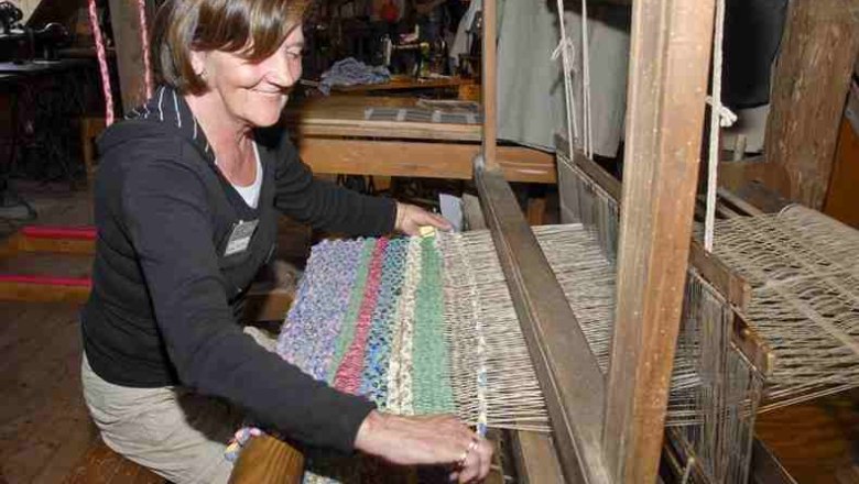 Weaving, © Lebendes Handwerksmuseum Weaving, © Lebendes Handwerksmuseum