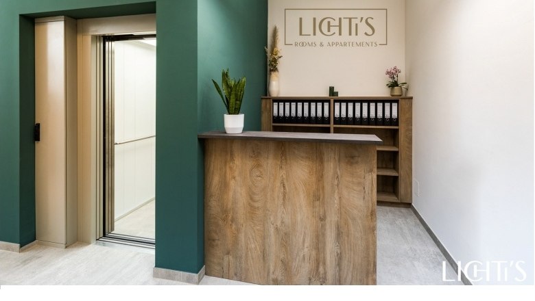Reception area, © Lichti´s Appartements-Christian Kremsl Reception area, © Lichti´s Appartements-Christian Kremsl
