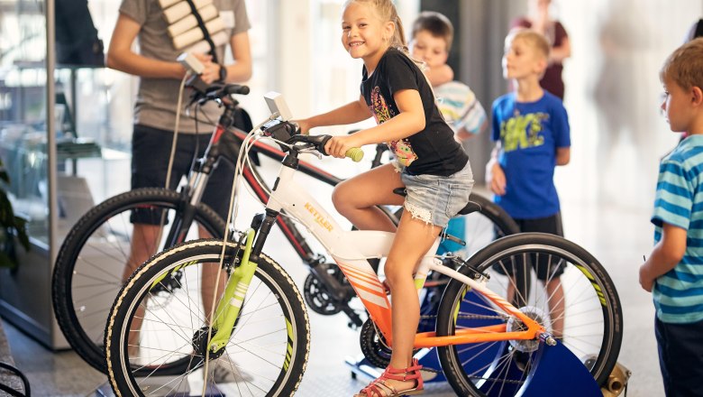 Treasure hunt bike simulator, © Michael Schafranek Treasure hunt bike simulator, © Michael Schafranek