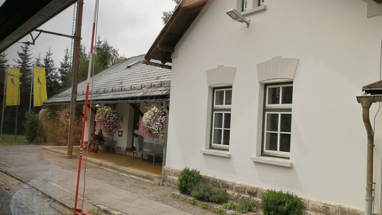 Bahnhof Mitterbach, © Roman Zöchlinger Bahnhof Mitterbach, © Roman Zöchlinger