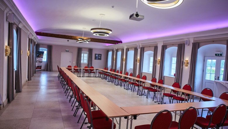 Seminar room at Schloss Luberegg, © Franz Gleiß Seminar room at Schloss Luberegg, © Franz Gleiß