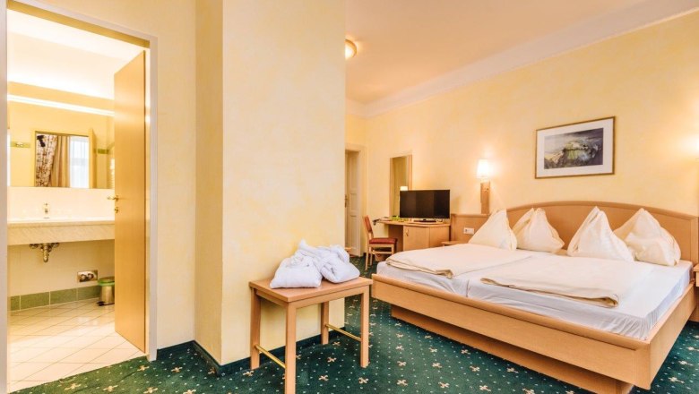 Rooms at the Hotel Drei Hasen, © Rudy Dellinger Rooms at the Hotel Drei Hasen, © Rudy Dellinger