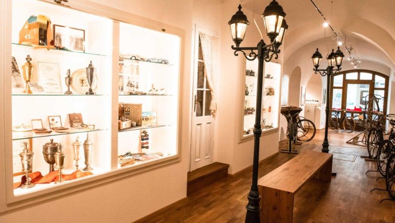 Bicycle museum exhibit, © Mia Bodenstein Bicycle museum exhibit, © Mia Bodenstein