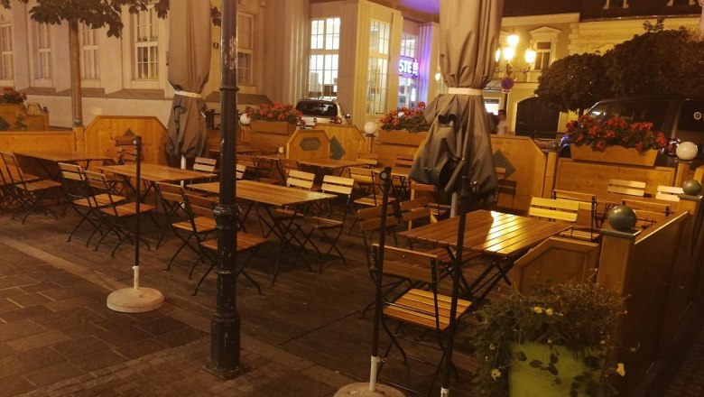 Adlerbräu outdoor area, © Roman Zöchlinger Adlerbräu outdoor area, © Roman Zöchlinger