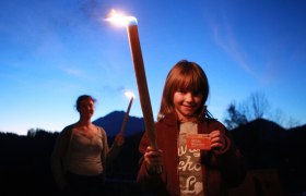 Torchlight hike with Wilde Wunder Card, © weinfranz.at Torchlight hike with Wilde Wunder Card, © weinfranz.at